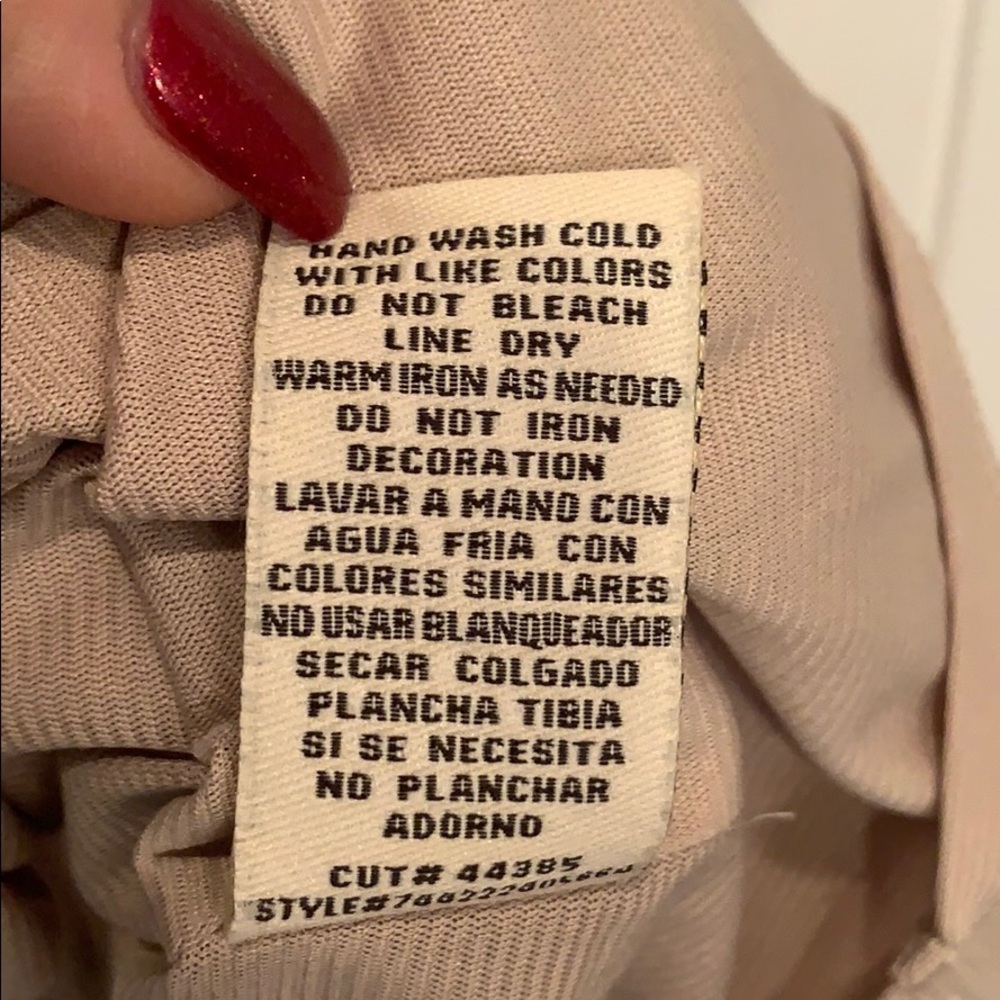 Eci New York rosette dressy tank top layered - Picture 6 of 10